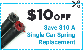 Coupon $10 Off - Save $10 A Single Car Spring Replacement